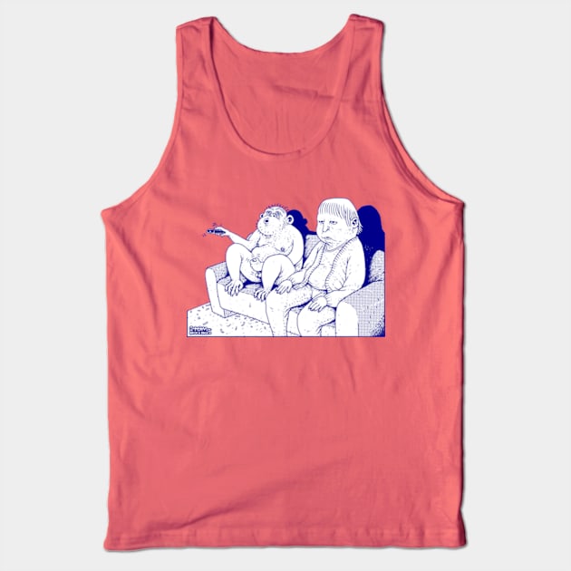 Channel Basher (Cut-out version) Tank Top by tom af brockbrock